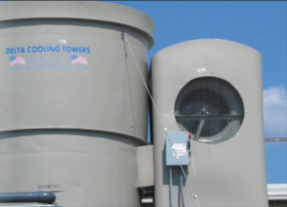 An image of the Pioneer Delta Cooling Tower.